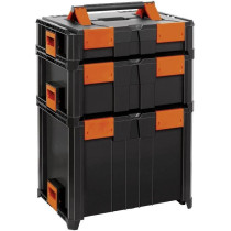 Coffret professionnel - TOOD - Emboîtable - ABS - 46x34x36 cm