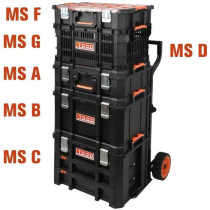 Mallette a outils - TOOD - Étanche - Séparateurs range-outils - 53x3