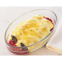 PYREX - ESSENTIALS - Plat a four ovale en verre 35*24 cm