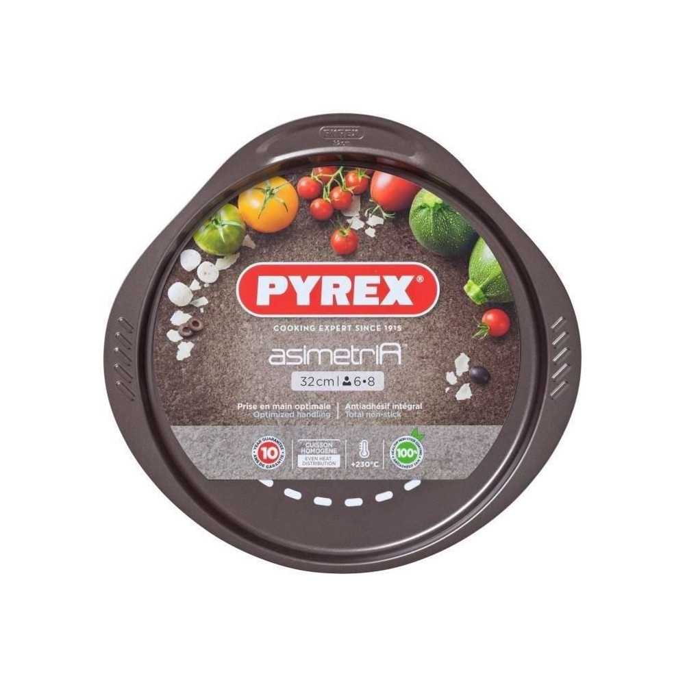 Plat a pizza - PYREX - 1452055 - En métal perforé - 32 cm