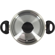 Faitout - MENASTYL - First 20 cm - Acier inoxydable - Tous feux dont i