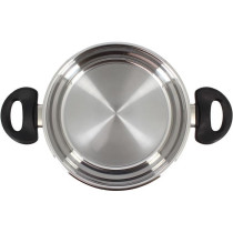 Faitout - MENASTYL - First 20 cm - Acier inoxydable - Tous feux dont i