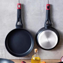 Poele - PYREX - 1455015 - Aluminium forgé - Antiadhésif - 20 cm - Sa