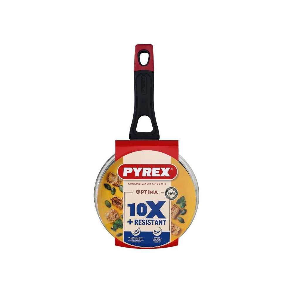 Casserole + couvercle - PYREX - 1455030 - Antiadhésif - 16 cm - Sans Casserole + couvercle - PYREX - 1455030 - Antiadhésif - 16 cm - Sans