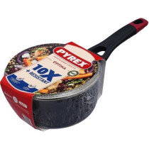 Casserole + couvercle - PYREX - 1455032 - Antiadhésif - 20 cm - Sans