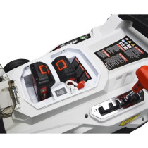 Tondeuse a batterie 37cm 40V - ELEM - TDE40V37-LI2BF - Fonction mulchi