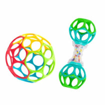BRIGHT STARS Coffret cadeau de naissance O'Ball avec 2 jouets bébé: