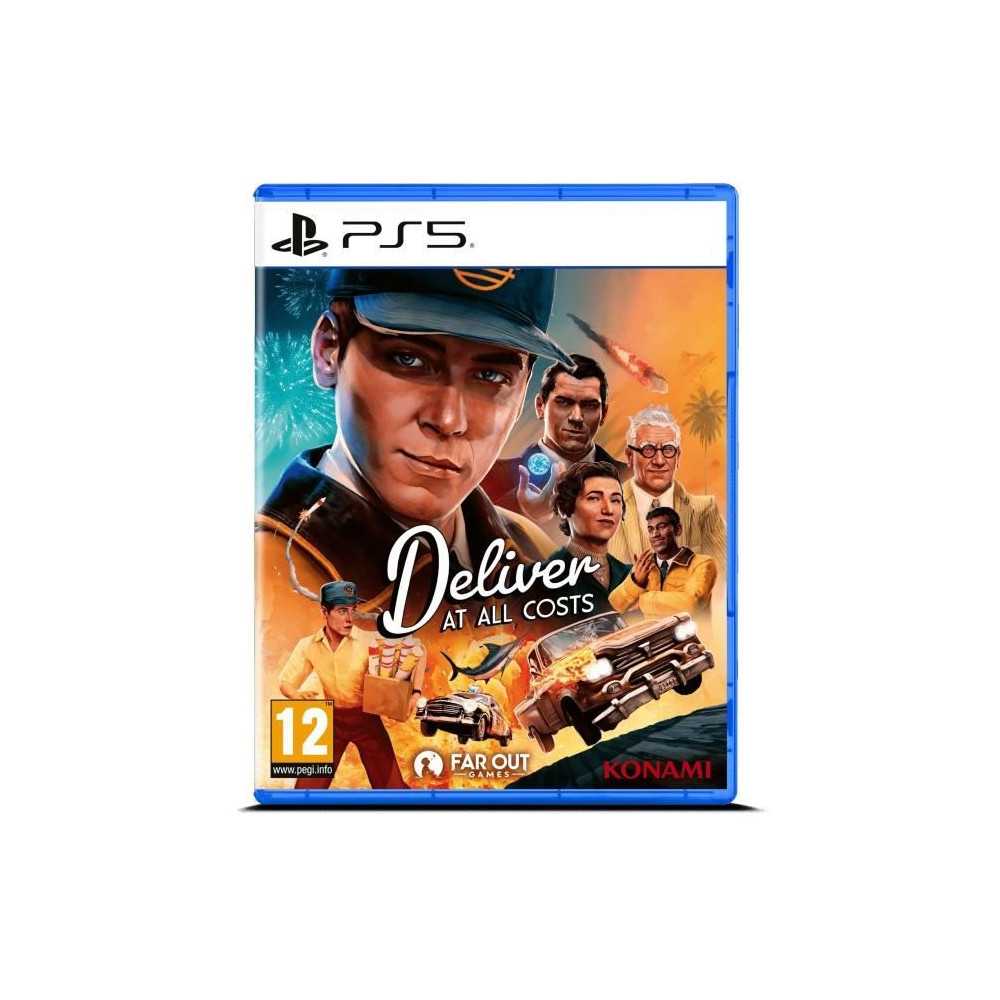 Jeu PS5 - Konami - Deliver At All Costs - Action - PEGI 16 - En boîte Jeu PS5 - Konami - Deliver At All Costs - Action - PEGI 16 - En boîte