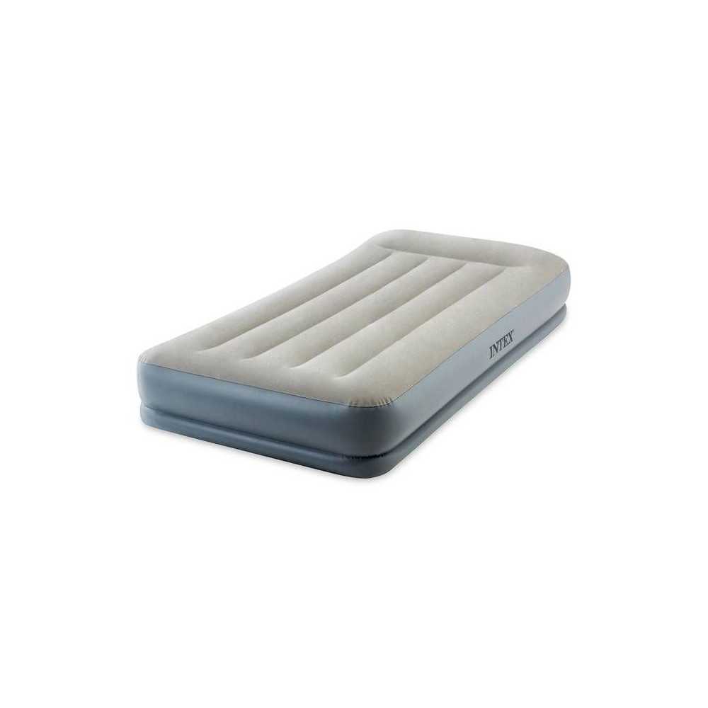 Matelas gonflable Pillow Rest Mid-Rise 2 places - Intex Matelas gonflable Pillow Rest Mid-Rise 2 places - Intex