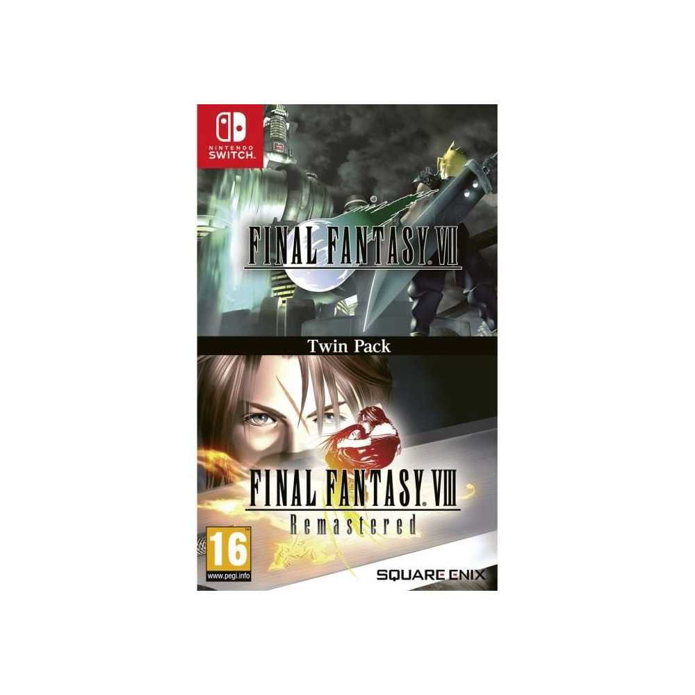 FINAL FANTASY VII et FINAL FANTASY VIII Remastered Jeu Switch FINAL FANTASY VII et FINAL FANTASY VIII Remastered Jeu Switch