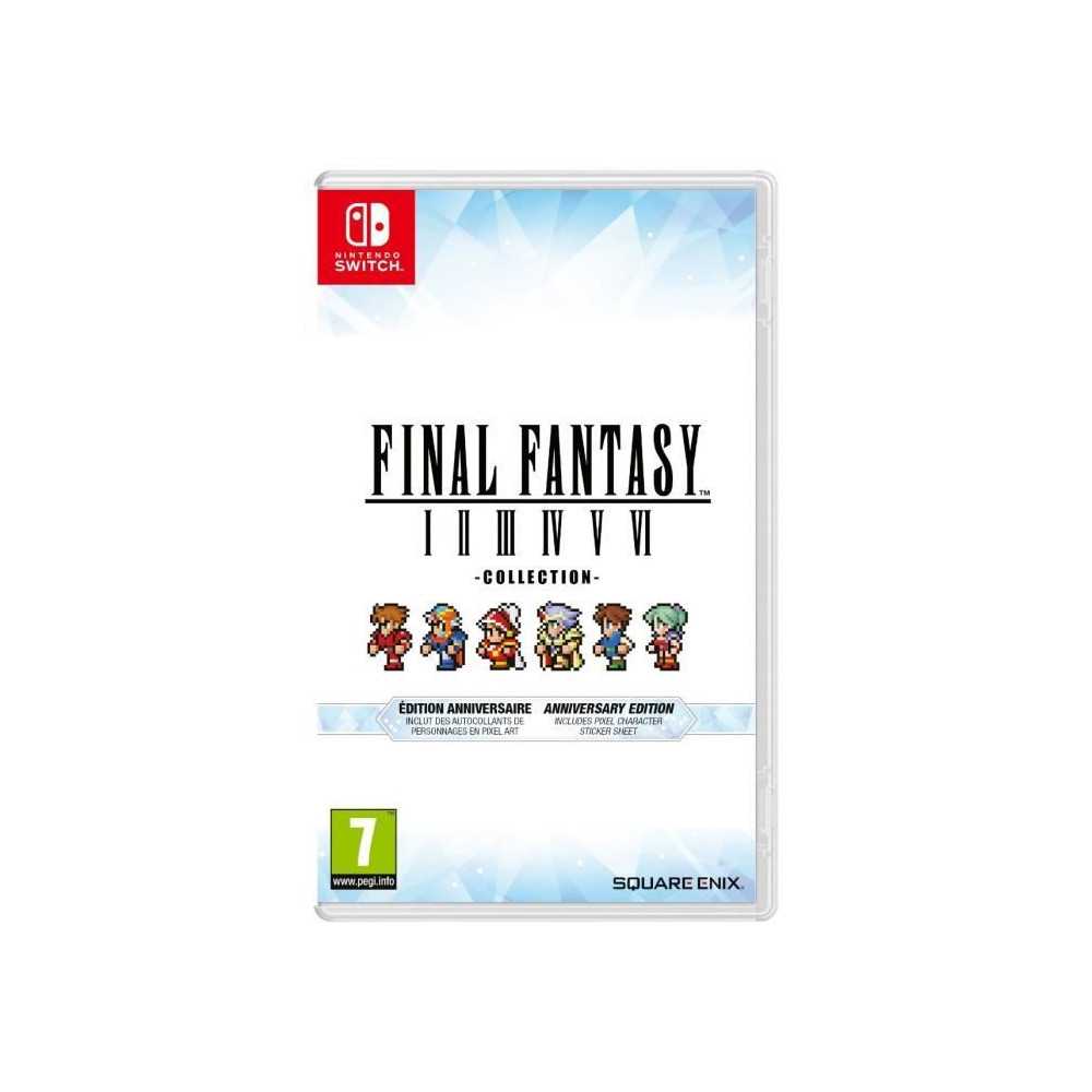 Final Fantasy I a VI - Jeu Nintendo Switch - Édition Anniversaire Final Fantasy I a VI - Jeu Nintendo Switch - Édition Anniversaire