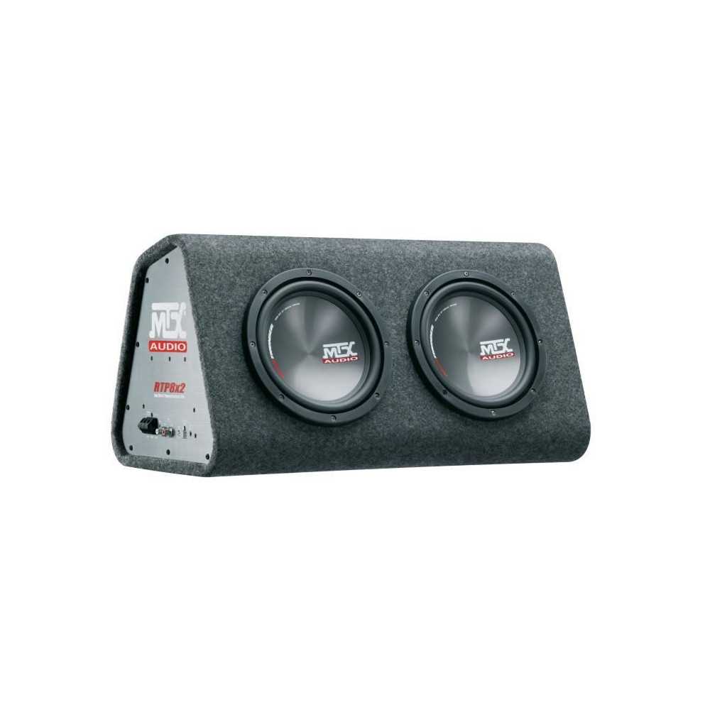 Caisson de grave - MTX AUDIO - Actif reflex avec double subwoofers 20c Caisson de grave - MTX AUDIO - Actif reflex avec double subwoofers 20c
