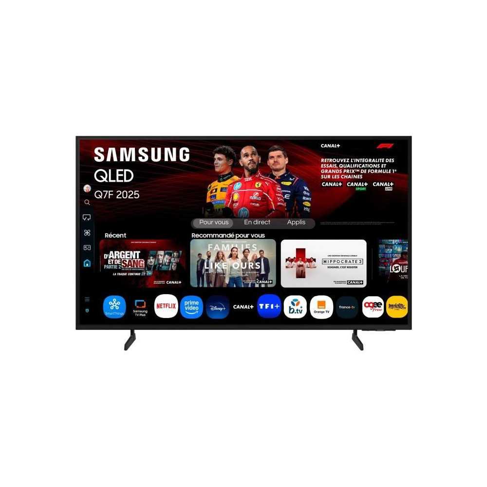 Samsung TQ55Q7F - TV QLED 55 (140 cm) - 4K UHD 3840x2160 - HDR10+ - Sm Samsung TQ55Q7F - TV QLED 55 (140 cm) - 4K UHD 3840x2160 - HDR10+ - Sm