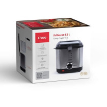 Friteuse 1,5 L - LIVOO - DOC240 - 900W - 1,5L - Cuve fixe antiadhésiv