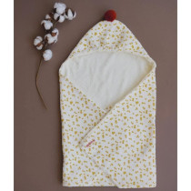 Sortie de bain - DOMIVA - Honey Moon - Coton ultra-doux et absorbant -