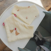 Lot de 2 bavoirs bandanas - DOMIVA - Maternity Love - Coton doux et ab