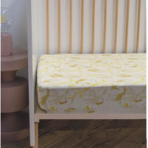 Drap housse jersey - DOMIVA - Honey Moon - 60 x 120 cm - Coton extensi
