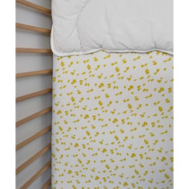 Drap housse Jersey enfant imprimé savane Jaune 70x140 cm