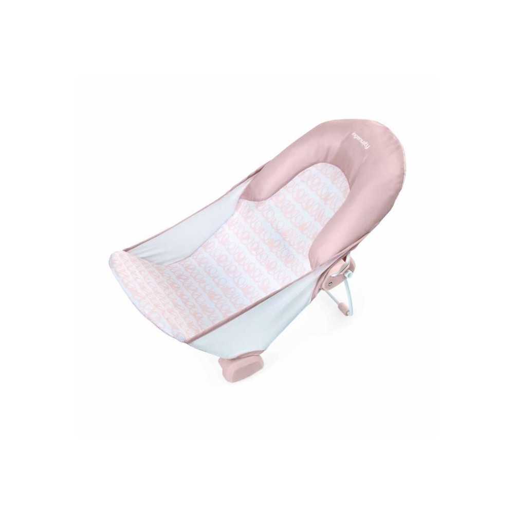 INGENUITY Transat de bain pour bébé fille pliable rose INGENUITY Transat de bain pour bébé fille pliable rose