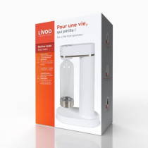 Machine a soda - LIVOO - DOM464 - 1L - Fonctionne par pression - Sans