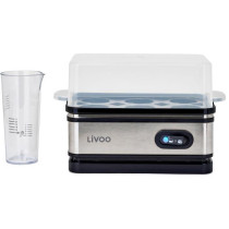 Cuiseur a oeufs - LIVOO - DOC290 - 400W - 6 oeufs - Acier inoxydable -