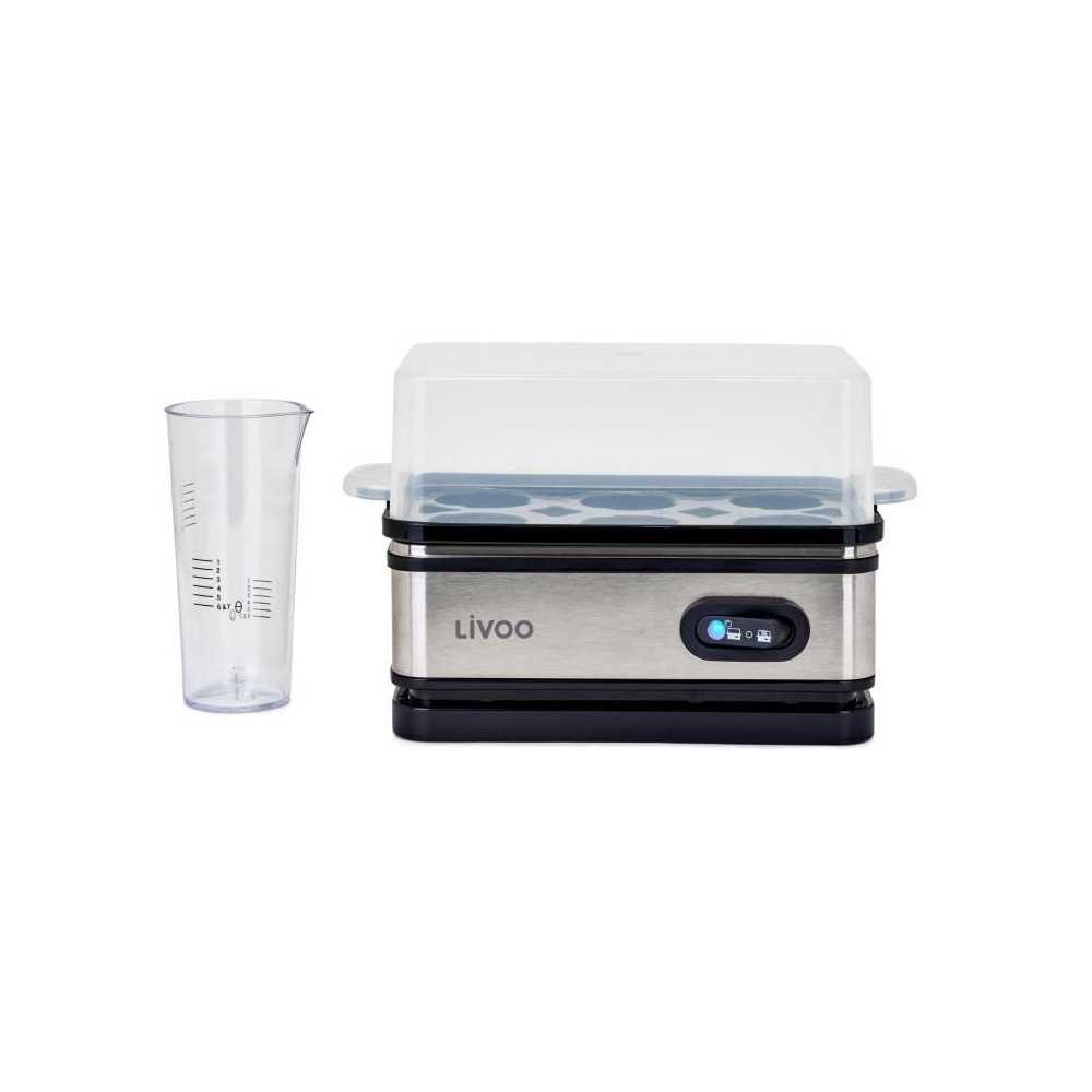 Cuiseur a oeufs - LIVOO - DOC290 - 400W - 6 oeufs - Acier inoxydable - Cuiseur a oeufs - LIVOO - DOC290 - 400W - 6 oeufs - Acier inoxydable -