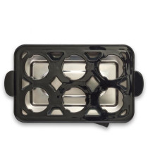 Cuiseur a oeufs - LIVOO - DOC290 - 400W - 6 oeufs - Acier inoxydable -