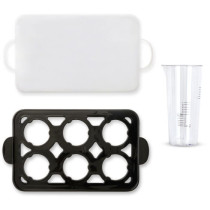 Cuiseur a oeufs - LIVOO - DOC290 - 400W - 6 oeufs - Acier inoxydable -