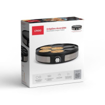 Crepiere réversible - LIVOO - DOP247 - 1500W - Plaque réversible : 1