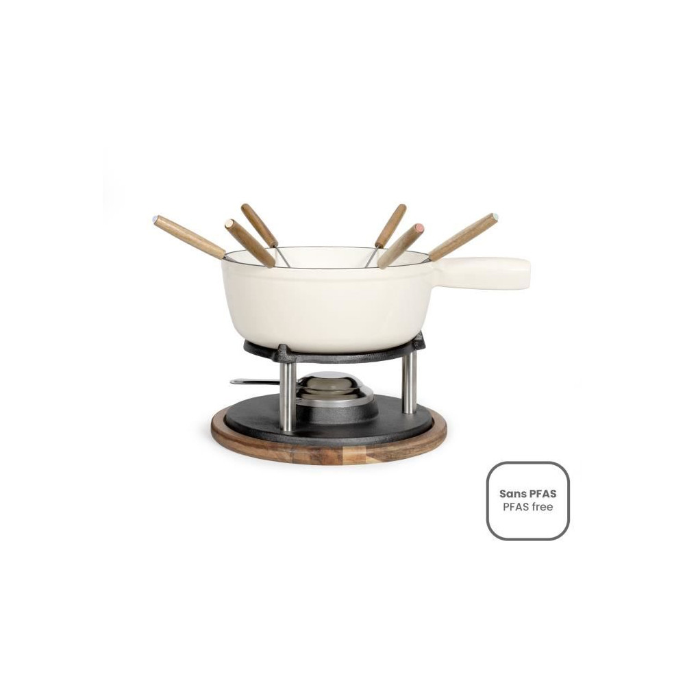 Service a fondue tradition - LIVOO - MEN426C - 2,6L - 6 personnes - Fo Service a fondue tradition - LIVOO - MEN426C - 2,6L - 6 personnes - Fo