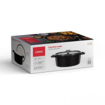 Cocotte ovale - Livoo - MEP129N - Noir