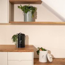 Livoo Seau a compost de cuisine 6l noir - MES154N