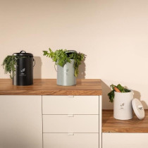 Livoo Seau a compost de cuisine 6l noir - MES154N