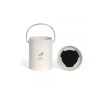 Livoo Seau a compost de cuisine creme 6l - MES154C