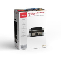 Gaufrier avec thermostat ajustable - LIVOO - DOP206 - 1200W - 2 gaufre