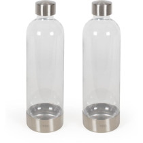 Set de 2 bouteilles de gazéification - LIVOO - DOM464AC1 - 2 x 1L - C