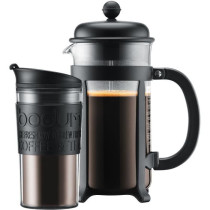Cafetiere a piston - BODUM - JAVA SET - 8 tasses 1.0 l + mug isotherme