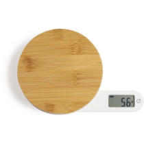 Balance de cuisine dynamo - LIVOO - DOM466 - Plateau bambou - Sans pil