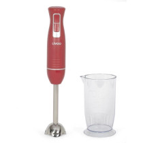 Mixeur plongeant - LIVOO - DOP245R - 400W - 2 vitesses - Bol gradué 7
