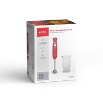 Mixeur plongeant - LIVOO - DOP245R - 400W - 2 vitesses - Bol gradué 7