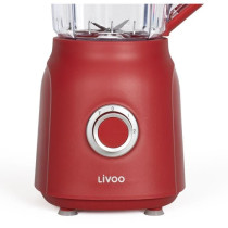 Blender - LIVOO - DOP242R - Rouge chili et tranparent