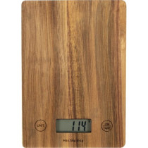 Balance de cuisine électronique - LIVOO - DOM492 - Plateau acacia - M