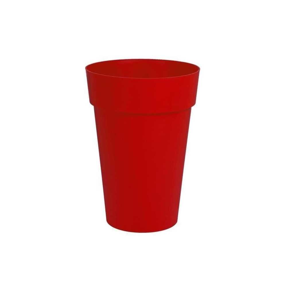 EDA Vase Toscane haut - Ø 46 x H 65 cm - 67 L - Rouge rubis EDA Vase Toscane haut - Ø 46 x H 65 cm - 67 L - Rouge rubis