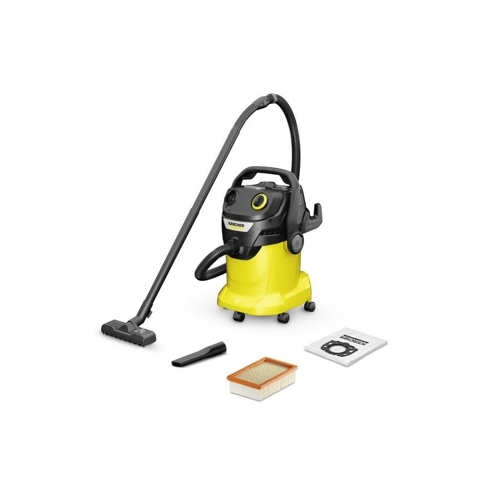 Aspirateur eau et poussiere KARCHER WD 5 S V-30/5/22 - Cuve inox 30 L Aspirateur eau et poussiere KARCHER WD 5 S V-30/5/22 - Cuve inox 30 L