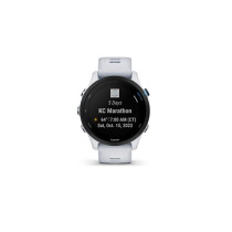 Montre connectée Garmin Forerunner 255 Music, Blanc, 46mm/41mm, Multi