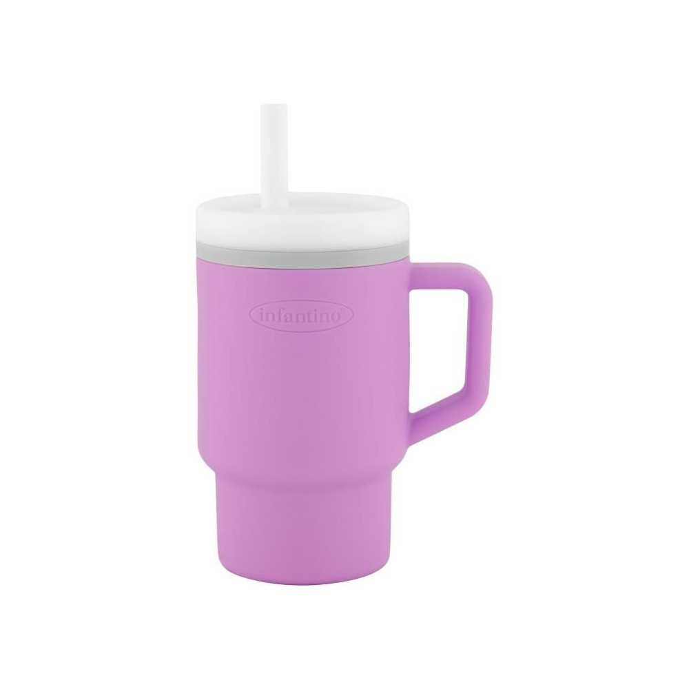 Ma premiere tasse - INFANTINO - Silicone - Mauve lila Ma premiere tasse - INFANTINO - Silicone - Mauve lila