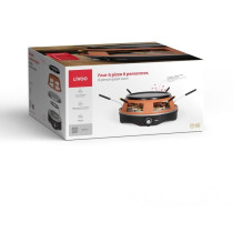 Four a pizza - LIVOO - DOC304 - 1200W - 6 personnes - Ø10 cm - Antiad