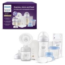 Kit tire-lait électrique - PHILIPS - Rechargeable - Simple - Natural