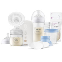 Kit tire-lait électrique - PHILIPS - Rechargeable - Simple - Natural
