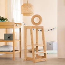 Tour d'apprentissage Montessori - ROBA - Bambou Certifié FSC - Régla